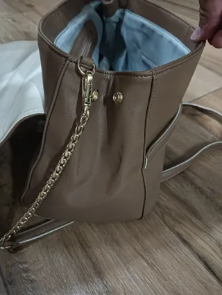 Bolso Roberto Verino Marrón y Dorado