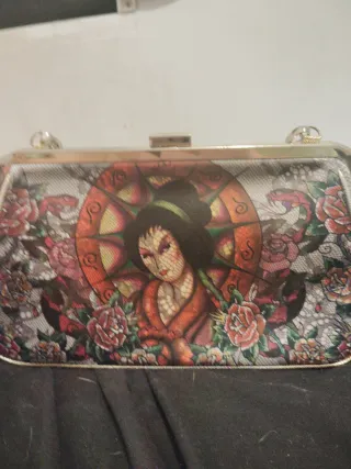 Bolso Ed Hardy Geisha Flores Cadena