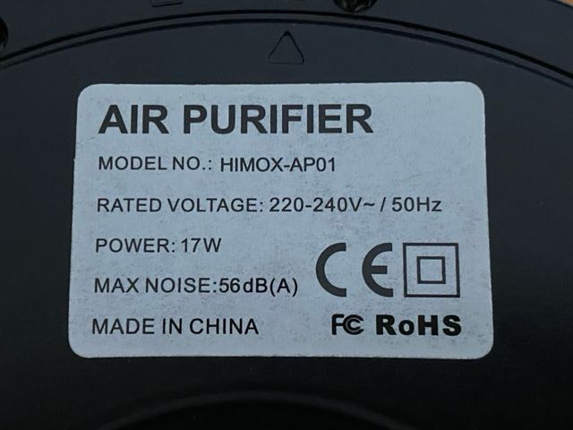 Purificador de aire Himox AP01 + 2 filtros