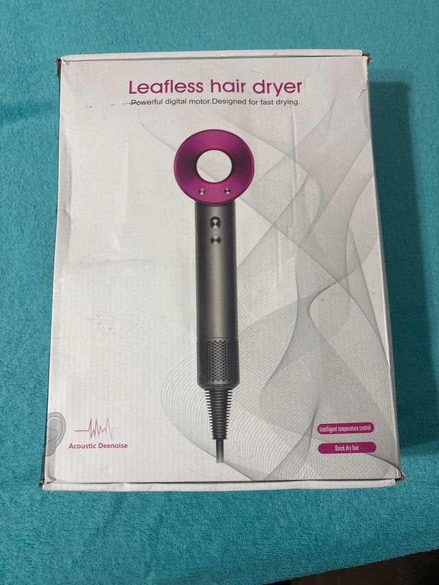 Secador de pelo sin aspas