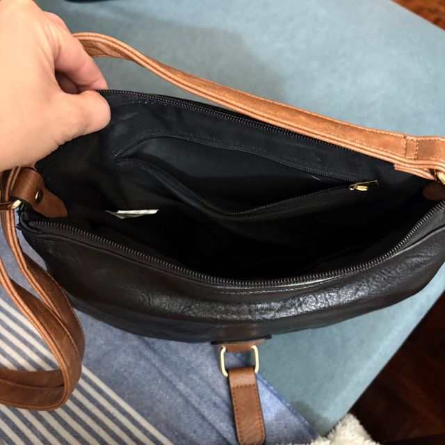 Bolso Negro y Marrón