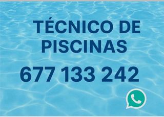 técnico de piscina tf: 677133242