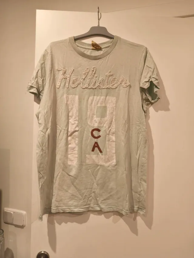 Camiseta Hollister verde