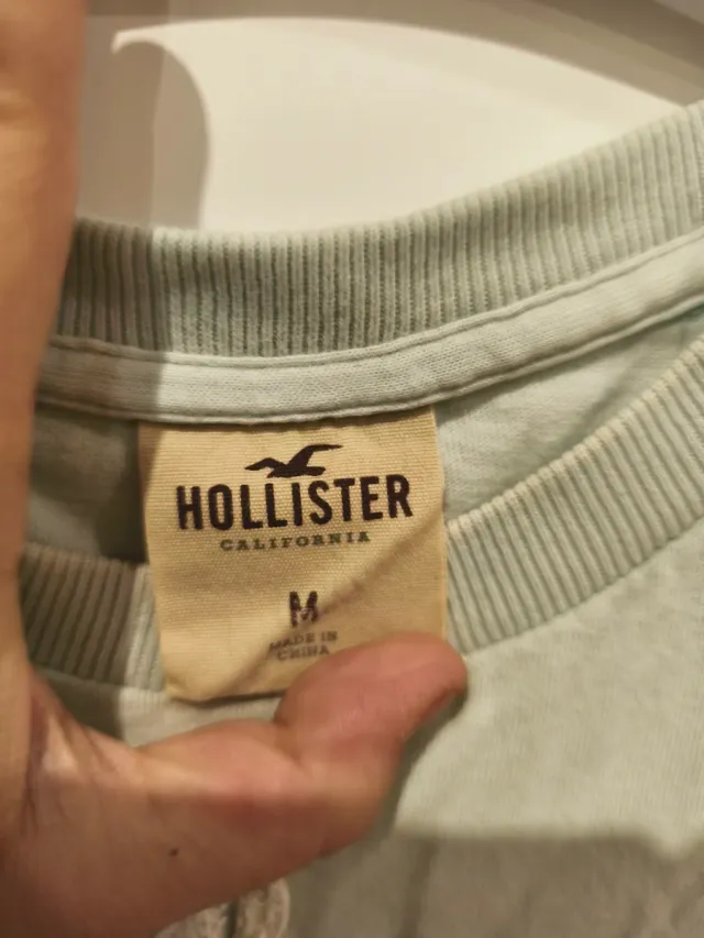 Camiseta Hollister verde