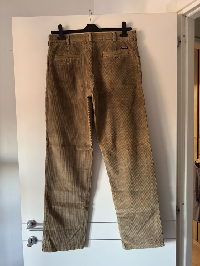 Pantaloni Fordocks velluto a costine beige tg 48