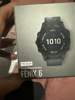 Garmin Fenix 6 Pro Solar GPS Reloj
