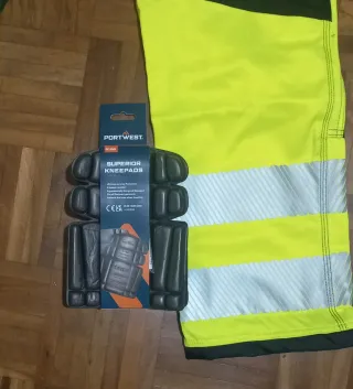 Pantalón Portwest Talla 42 Negro/Amarillo