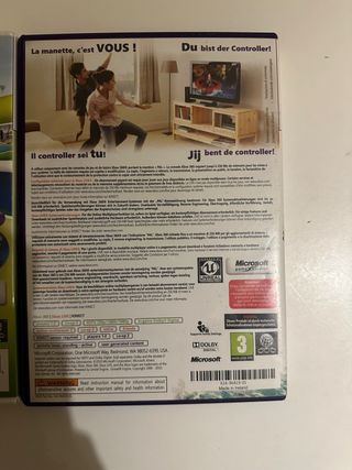 Pack 3 (1 gratis) giochi Xbox 360 Kinect