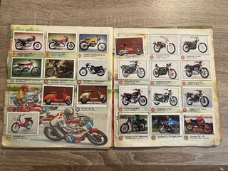 Álbum de cromos Moto 80