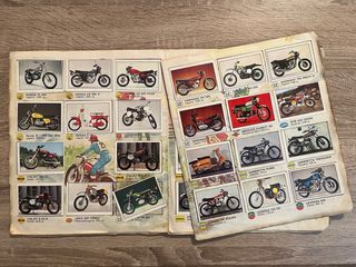 Álbum de cromos Moto 80
