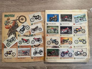 Álbum de cromos Moto 80