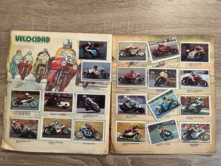 Álbum de cromos Moto 80