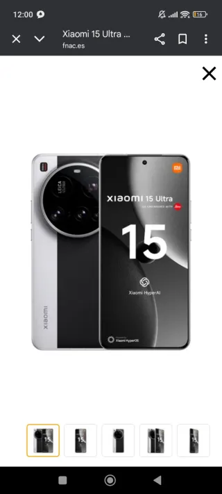 Xiaomi 15 Ultra Móvil