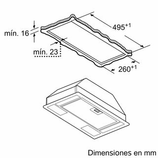 Campana Balay Integrable 53 cm Gris sin usar