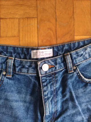 Shorts vaqueros desgastados mujer