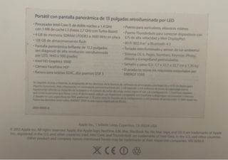 MacBook Air 13” Plata