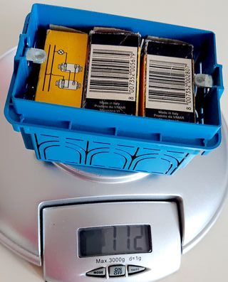 Scatola derivazione VIMAR, presa e 2 interruttori