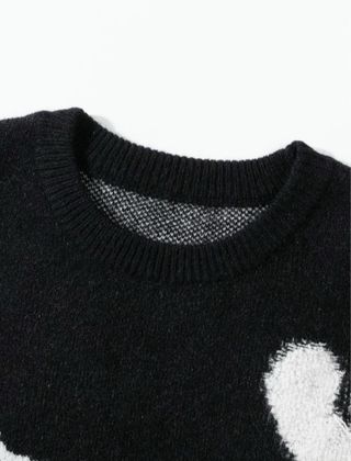 Jersey Cupido Corazón Negro Talla Única