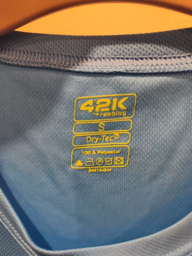 Camiseta técnica 42k running azul Talla XL