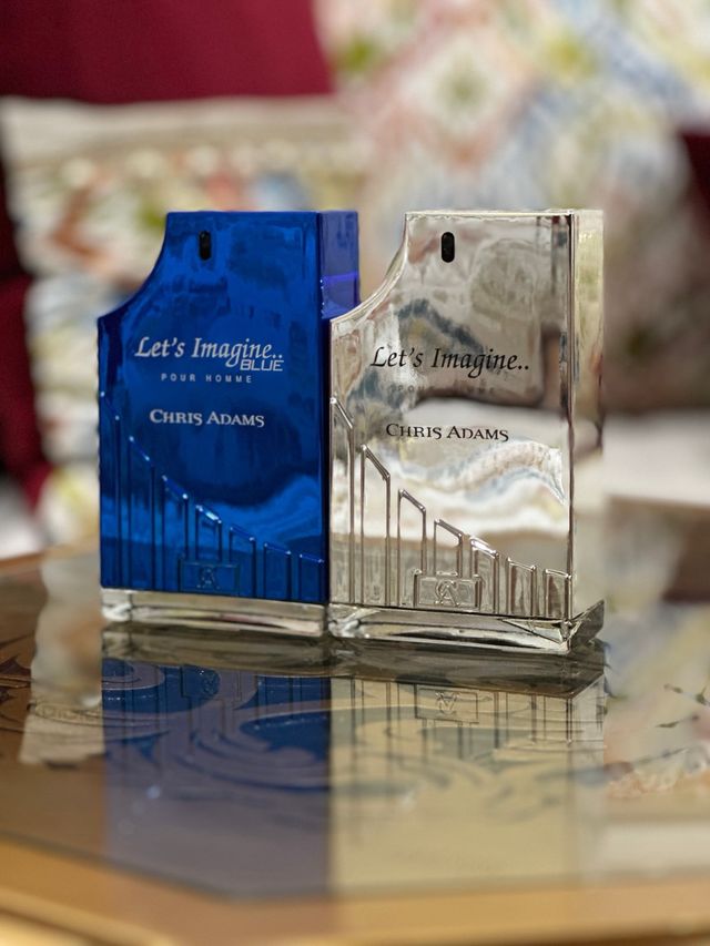 Perfume CHRIS ADAMS Let's Imagine Blue y Silver