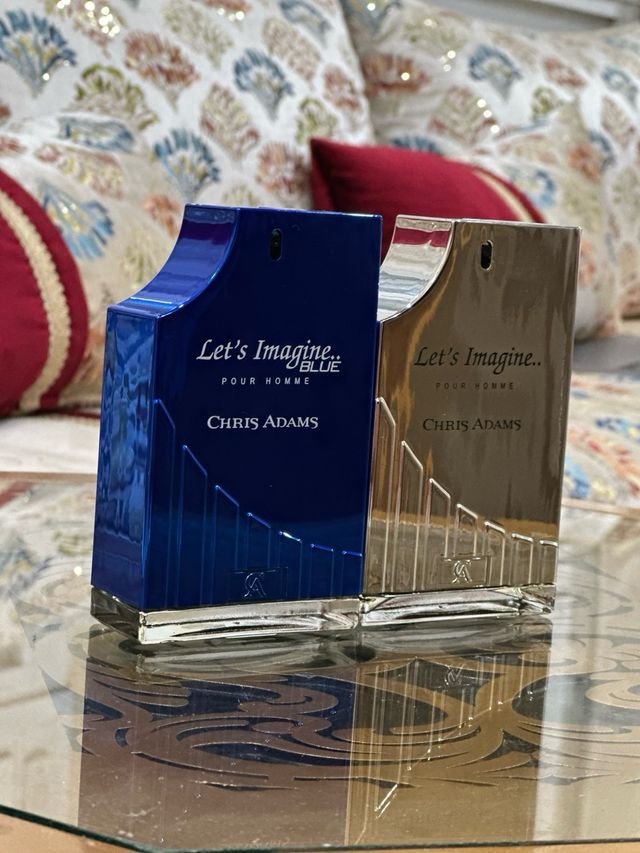 Perfume CHRIS ADAMS Let's Imagine Blue y Silver