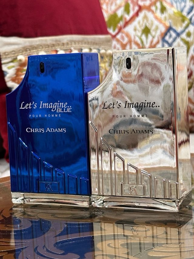 Perfume CHRIS ADAMS Let's Imagine Blue y Silver