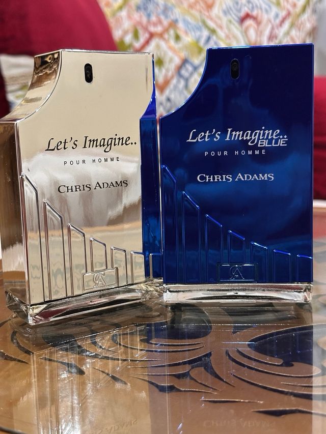 Perfume CHRIS ADAMS Let's Imagine Blue y Silver