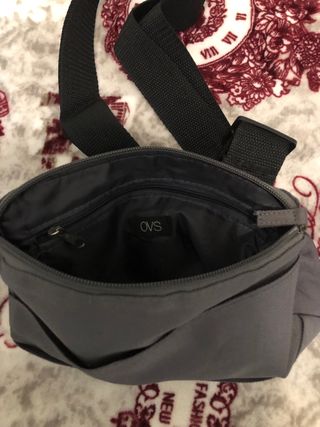Borsello OVS in tessuto grigio