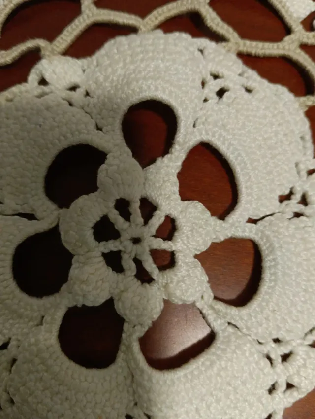 Colección paños de crochet hechos a mano