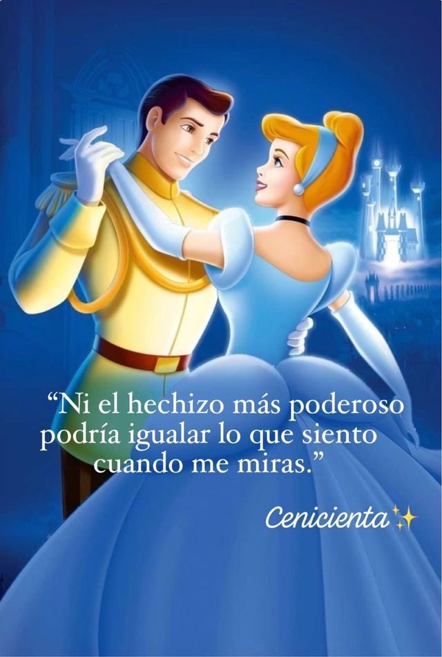 Anillo Disney Princesa Azul y Dorado