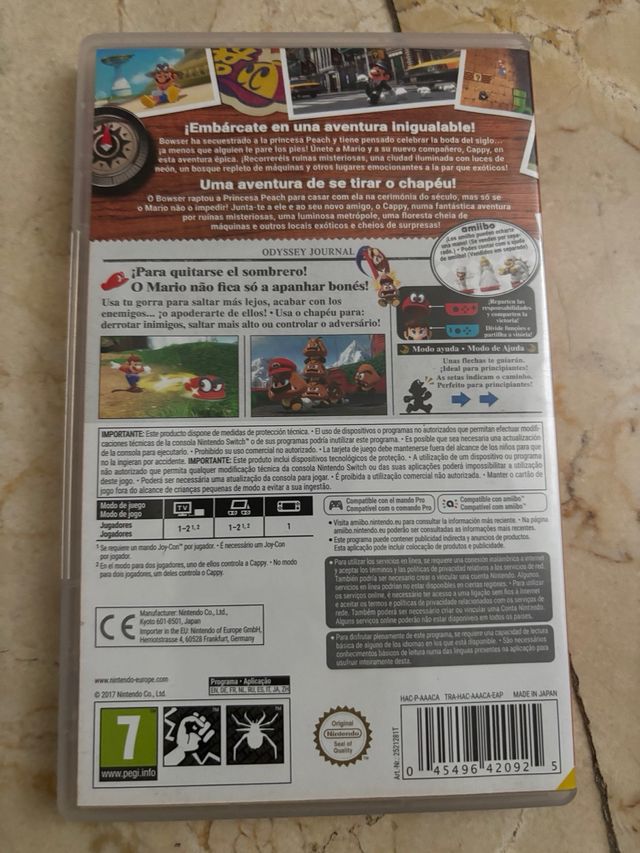 Super Mario Odyssey Nintendo Switch