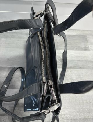 Bolso Armani Gris Charol