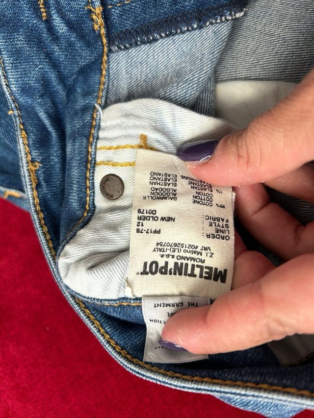 Jeans Meltin Pot donna blu