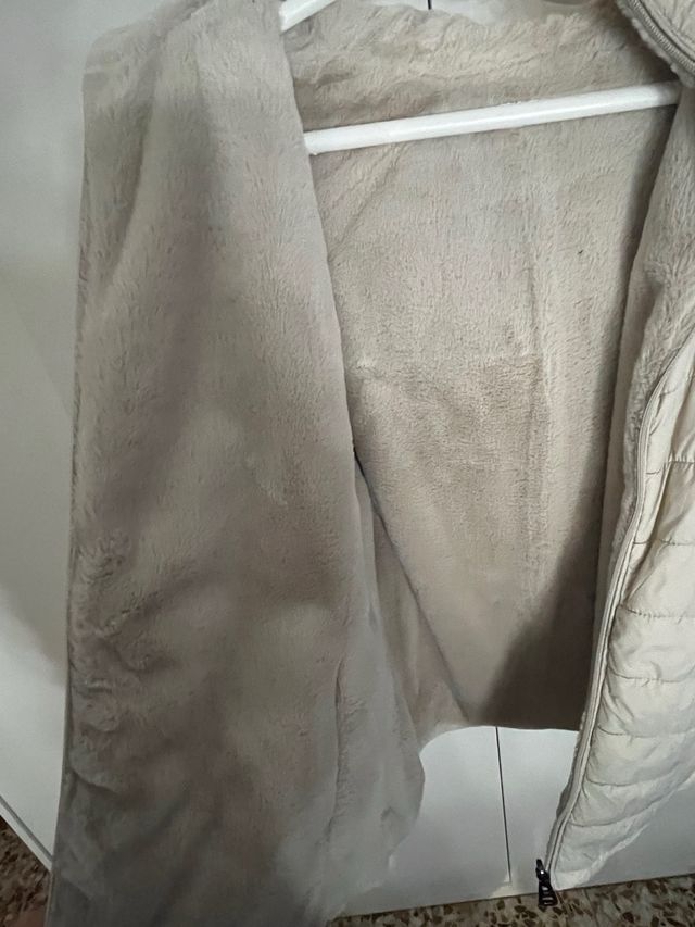 Chaqueta de invierno beige