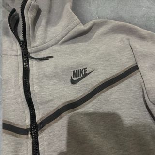 Sudadera Nike Tech Gris Original