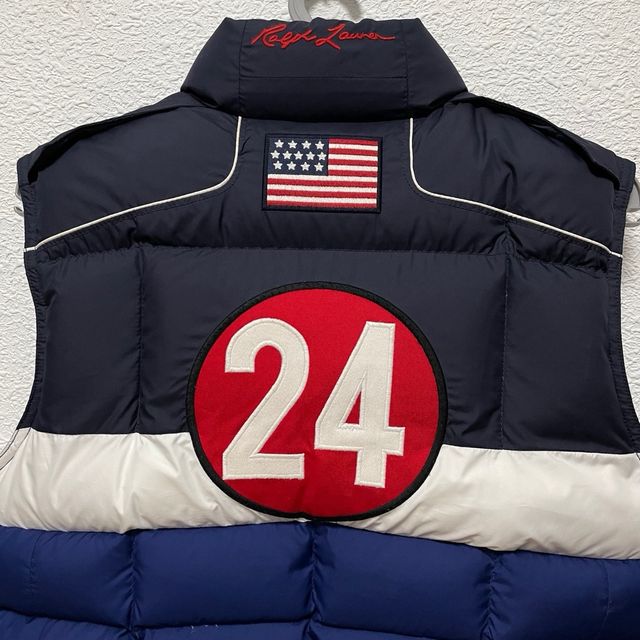 Chaleco Puffer Ralph Lauren RL Big Pony USA Team