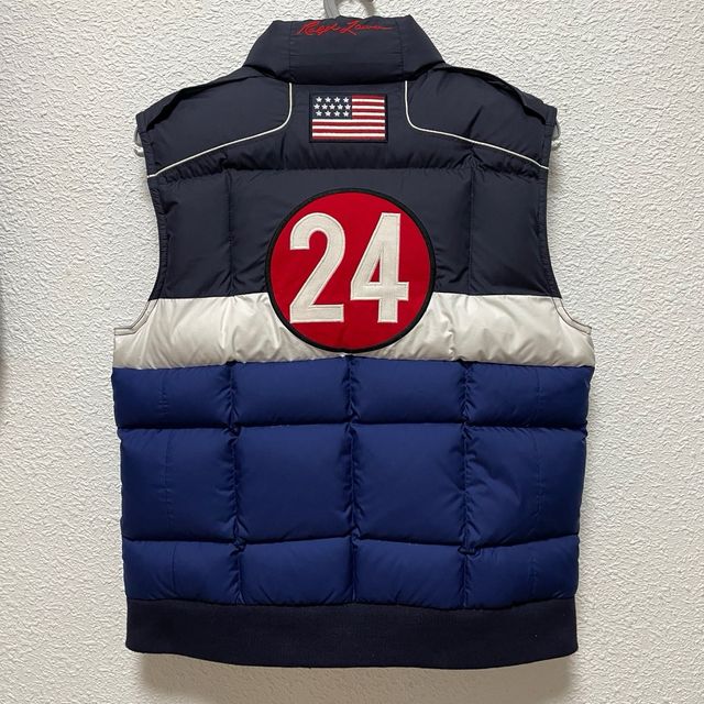 Chaleco Puffer Ralph Lauren RL Big Pony USA Team
