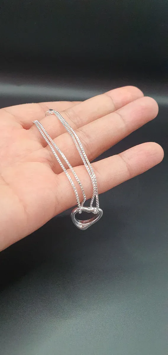 Pulsera Plata Ley 925 Corazón