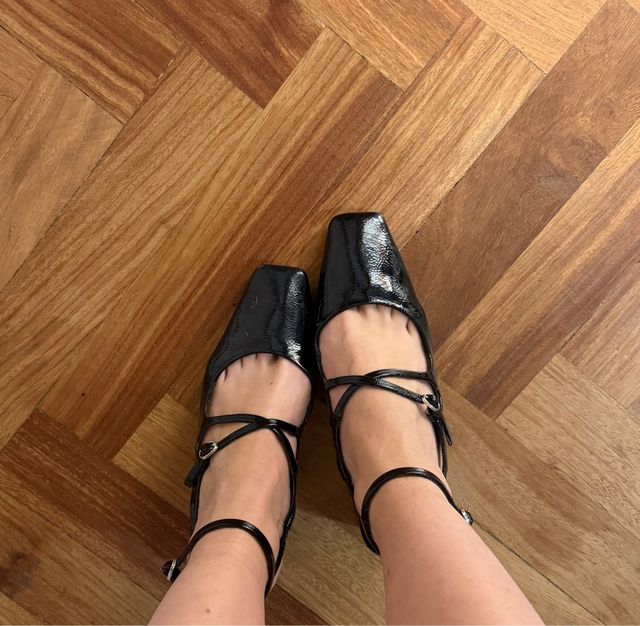 Zapatos de tacón negros