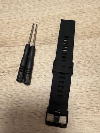 Correa QuickFit 20mm Negra + Herramientas