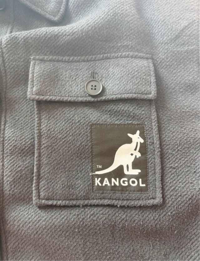 Chaqueta Kangol Oversize Negra Talla Única