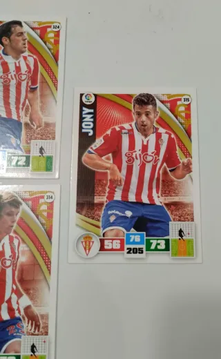 Cromos Adrenalyn 2015/16 Sporting Gijón