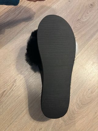 Sandalias con pelito