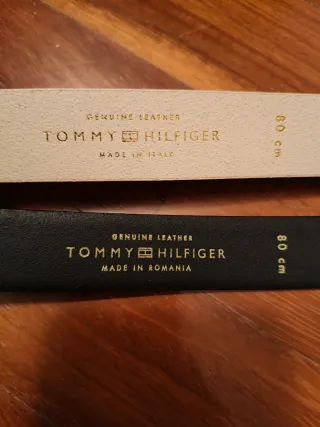 Cinture Tommy Hilfiger donna beige e nere