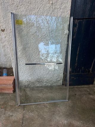 Cristal mampara ducha aluminio