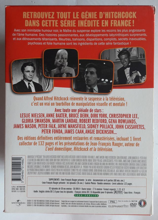 La Hora de Alfred Hitchcock DVD Completa (Ing/Fr.)