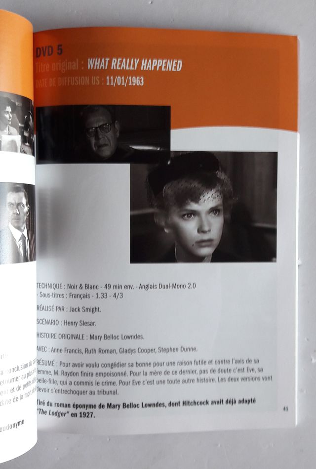 La Hora de Alfred Hitchcock DVD Completa (Ing/Fr.)