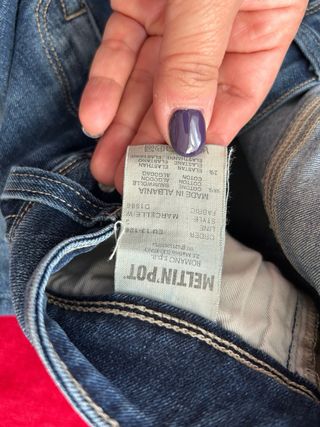 Jeans Meltin Pot donna blu