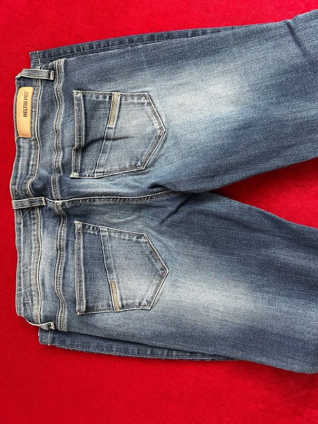 Jeans Meltin Pot donna blu