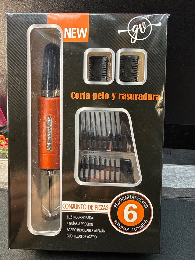 Cortapelos y Rasuradora GV Naranja